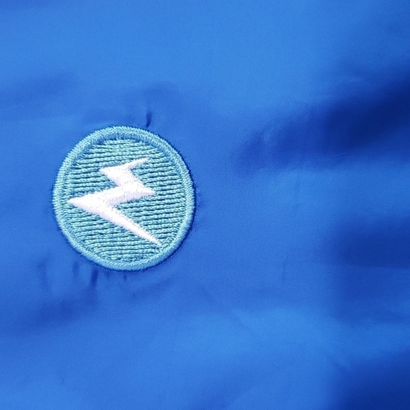 MARMOT Vibrant Blue Windbreaker Full Zip Sleeveless Vest Size SP - Picture 10 of 16